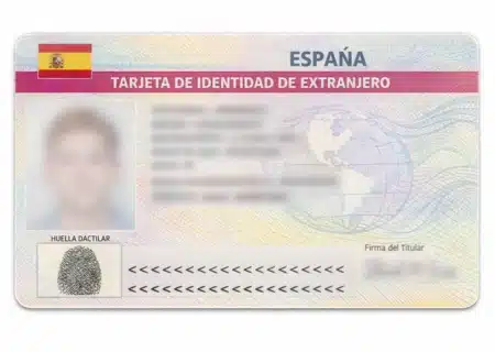 TIE - Tarjeta de extranjería